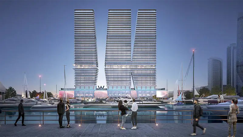 W Residences Tower 2 at Dubai Harbour